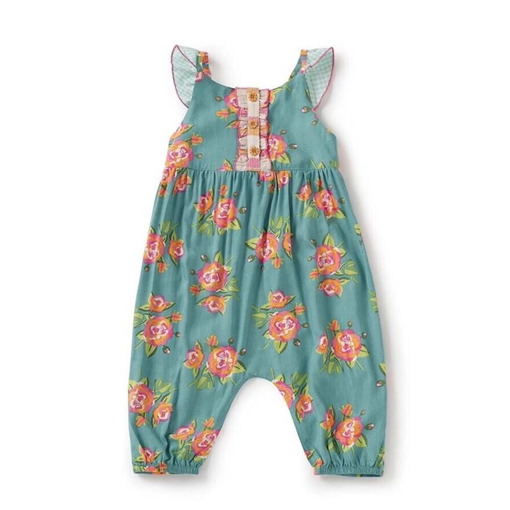 $65 Matilda Jane Girls Watch the Waves Romper Floral Summer Jumpsuit Romper 2T
